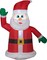 3' Gemmy Airblown Inflatable Christmas CAR BUDDY Santa Claus 117645